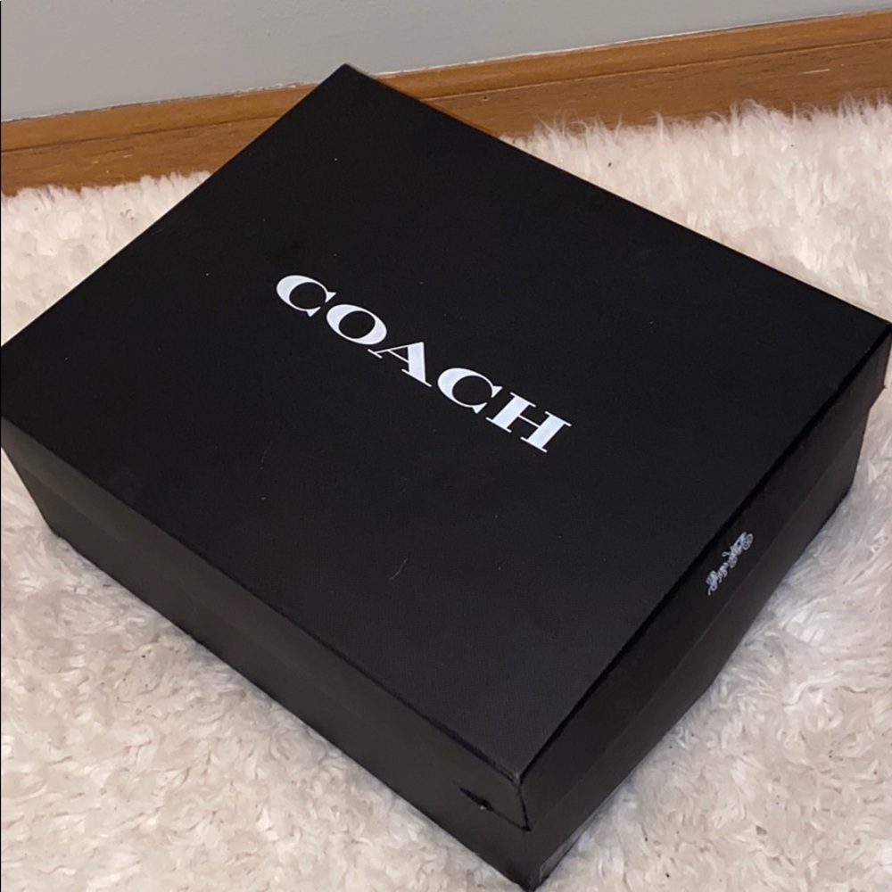 Authentic coach wedges size 10